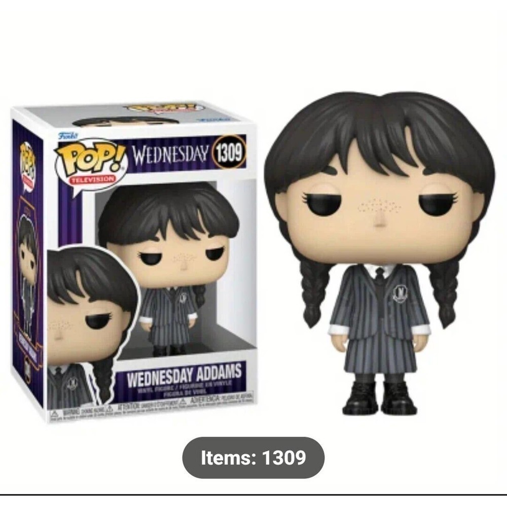 Funko Pop! Wednesday Addams #1309 - In Hand Ships Immediately New In BOX